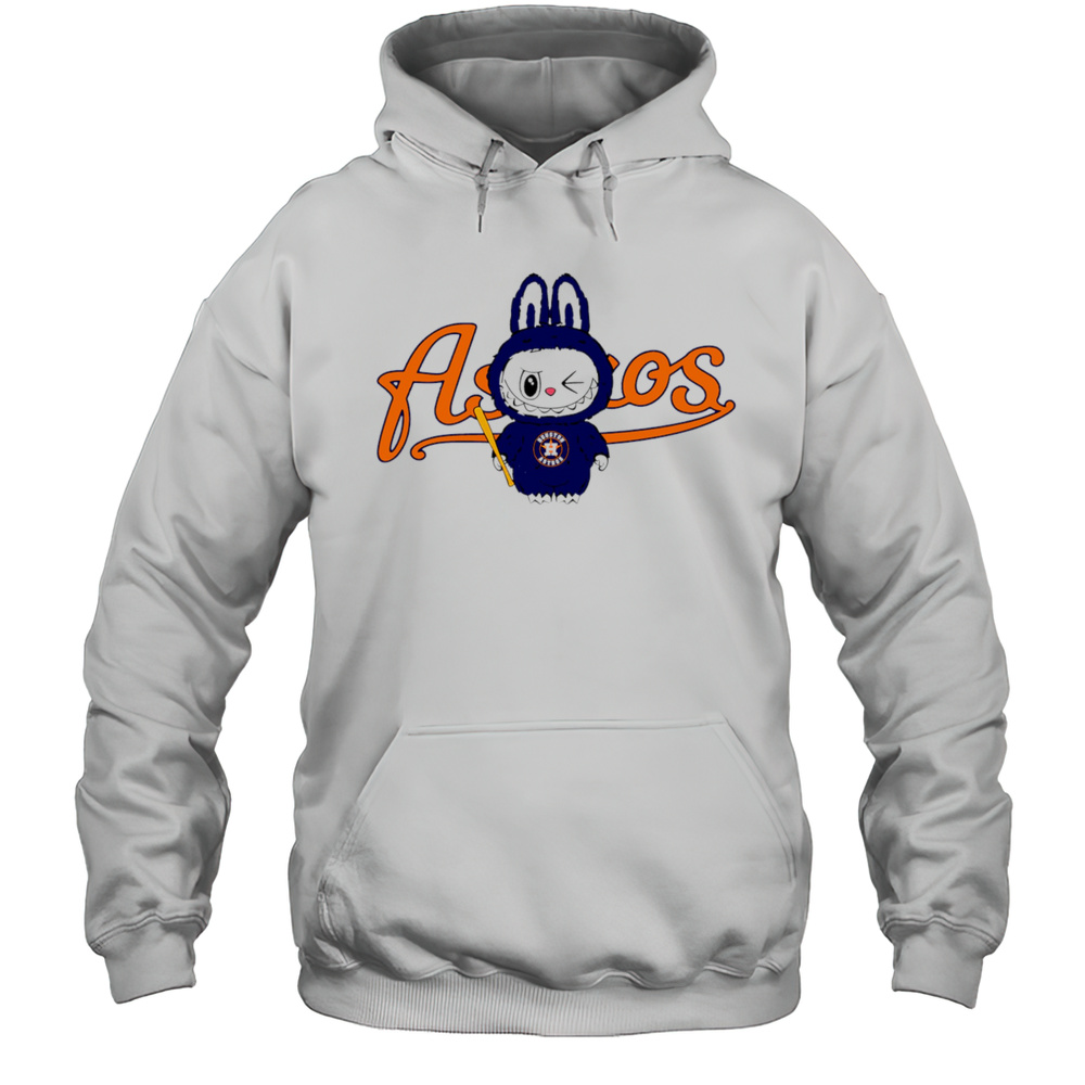 Labubu Houston Astros MLB Baseball Shirt Unisex Hoodie