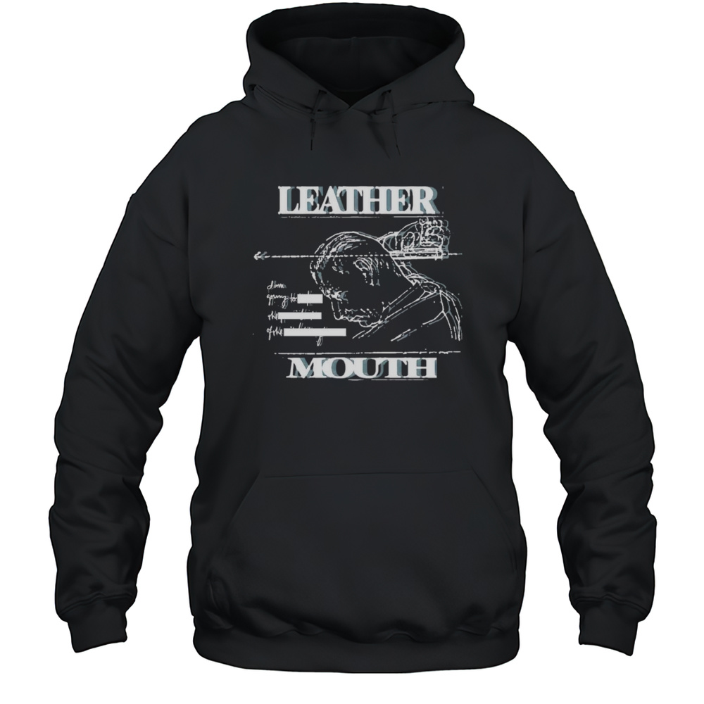 Leather Mouth Shirt Unisex Hoodie