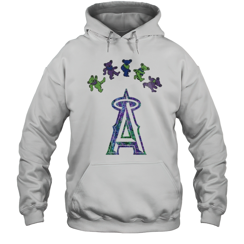 Los Angeles Angels Grateful Dead Night 2025 Shirt Unisex Hoodie