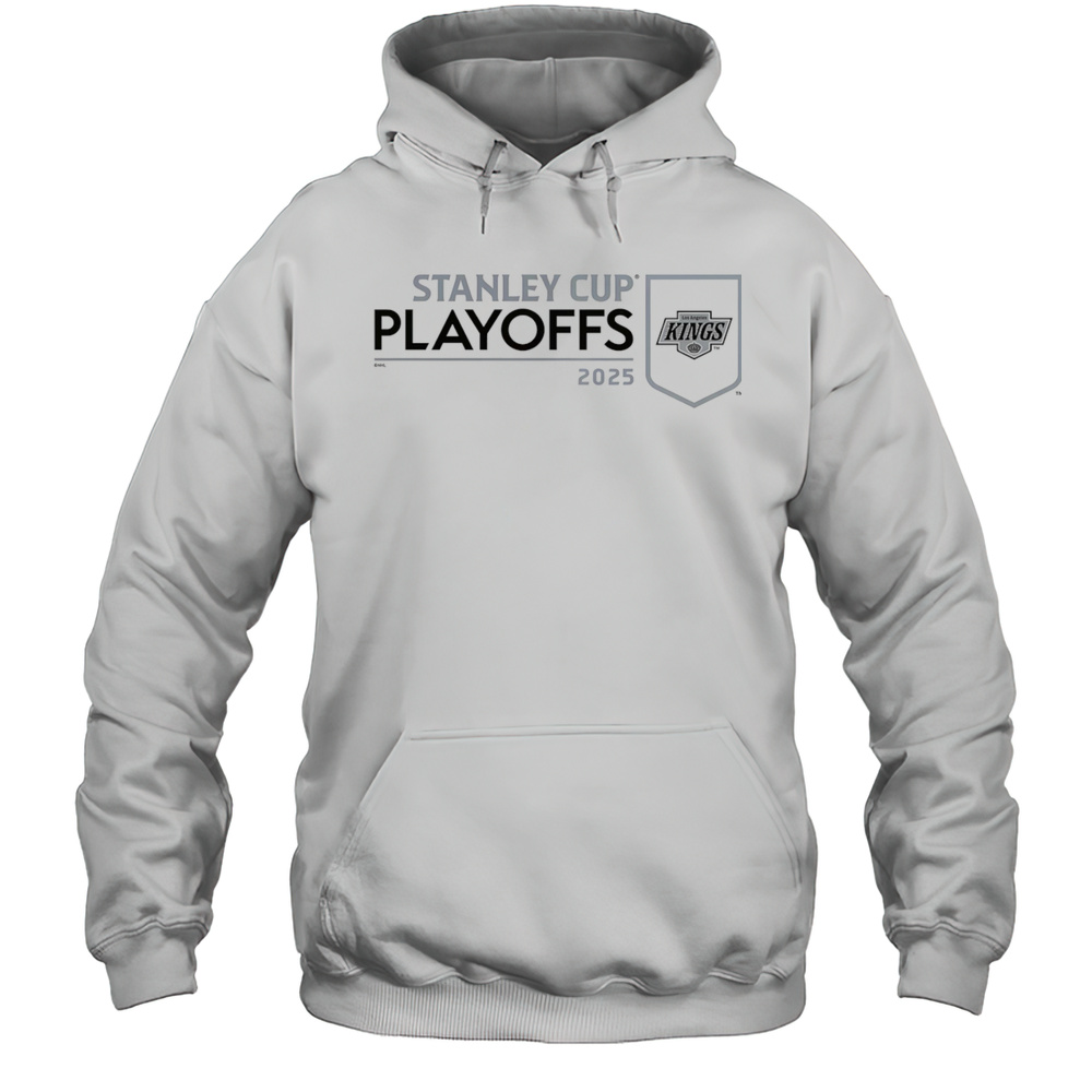 Los Angeles Kings 2025 Stanley Cup Playoffs Logo Shirt Unisex Hoodie