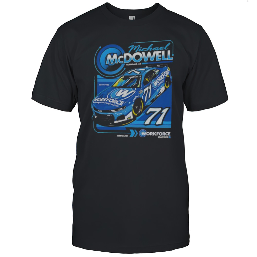 Michael McDowell No 71 Chevrolet ZL1 For Spire Motorsports Shirt