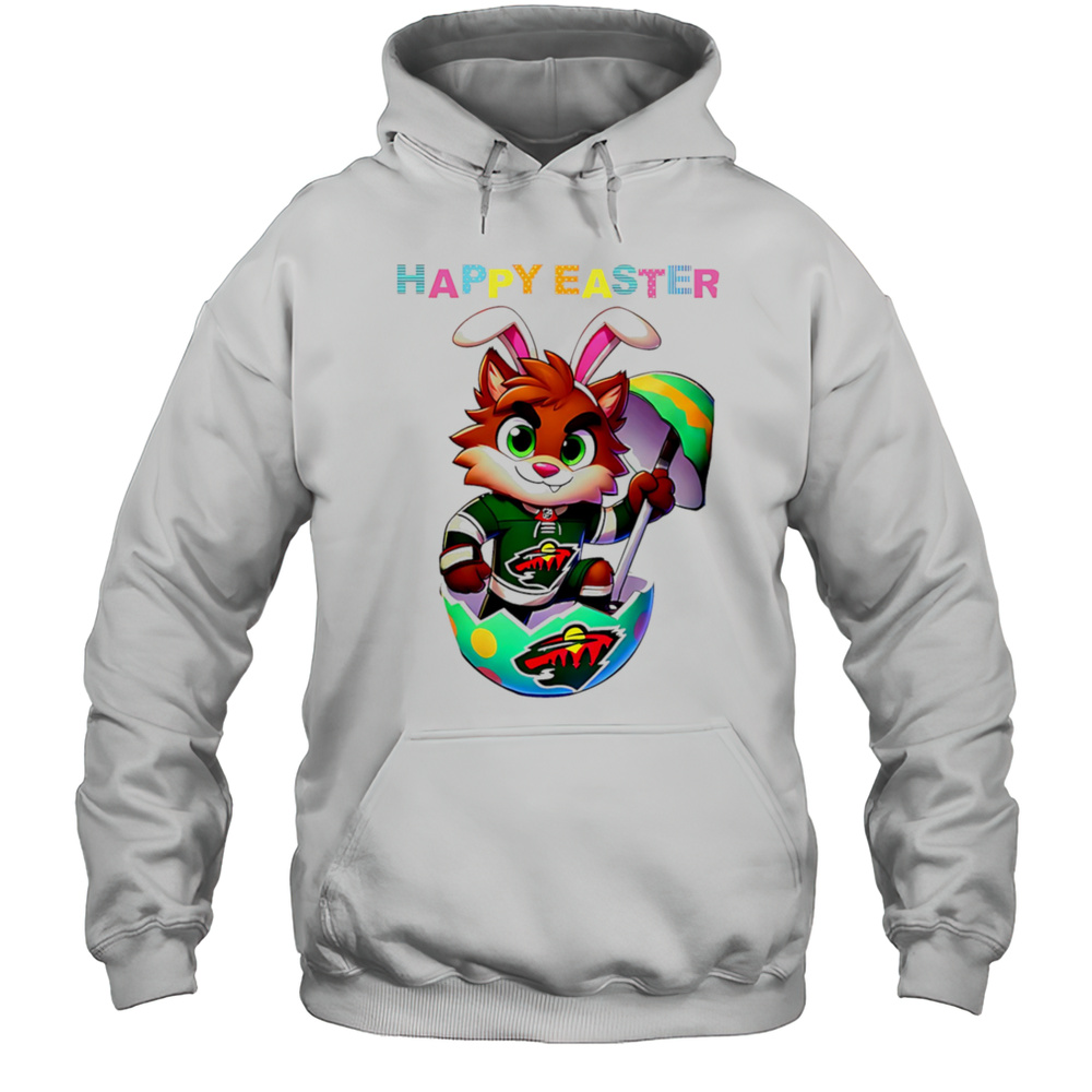 Minnesota Wild NHL Happy Easter Shirt Unisex Hoodie