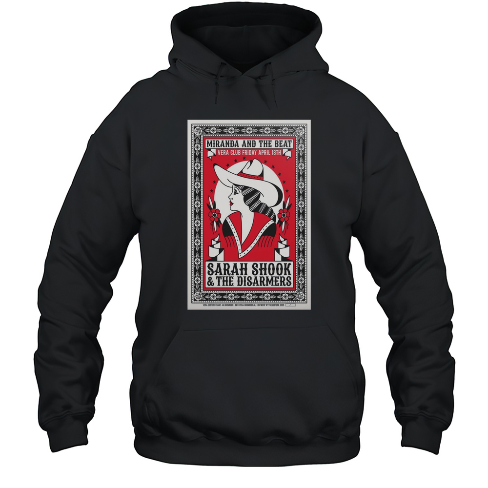 Miranda And The Beat Sarah Shook And The Disarmers April 14 2025 Vera Groningen NL T-shirt Unisex Hoodie
