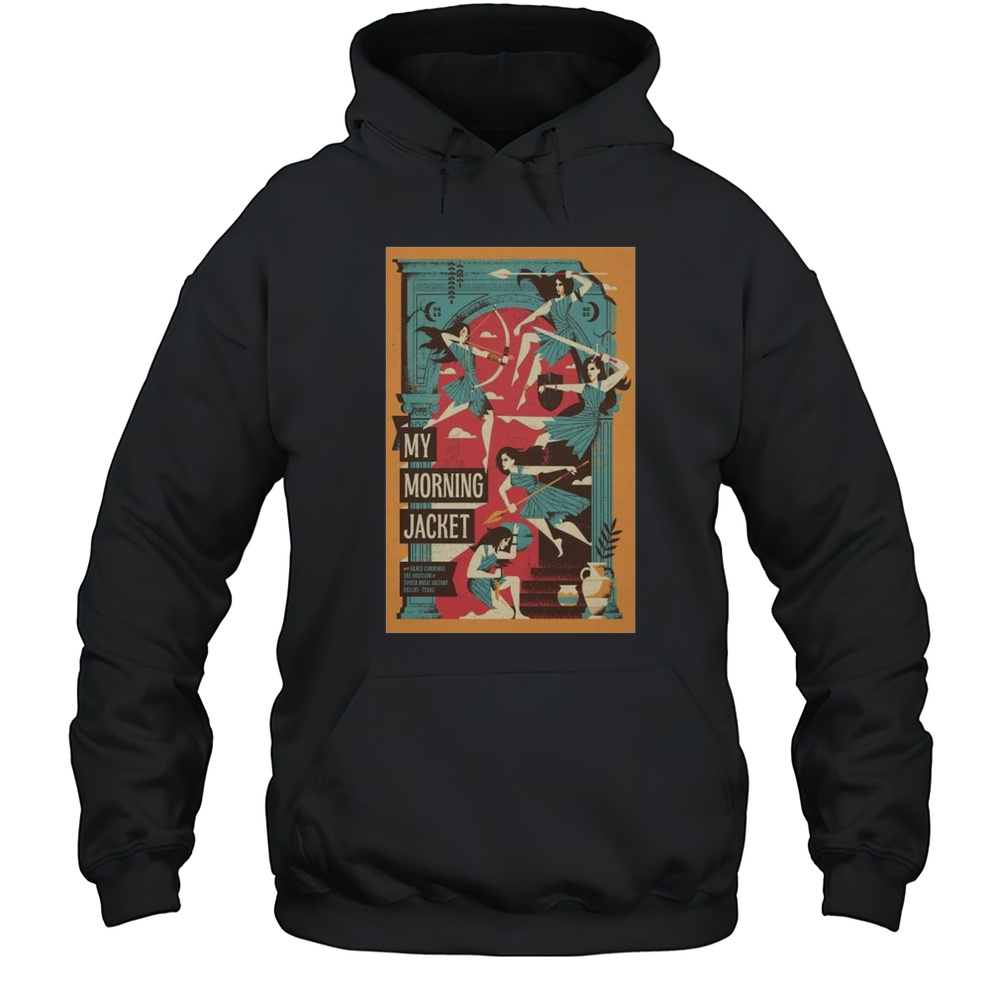 My Morning Jacket The Pavilion At Toyota Music Factory Dallas TX Apr 12 2025 Concert T-shirt Unisex Hoodie