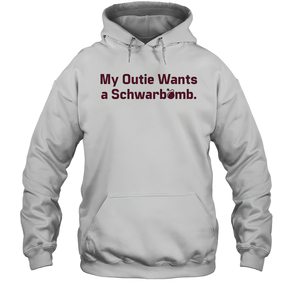 My Outie Wants A Schwarbomb Philadelphia Phillies Shirt Unisex Hoodie