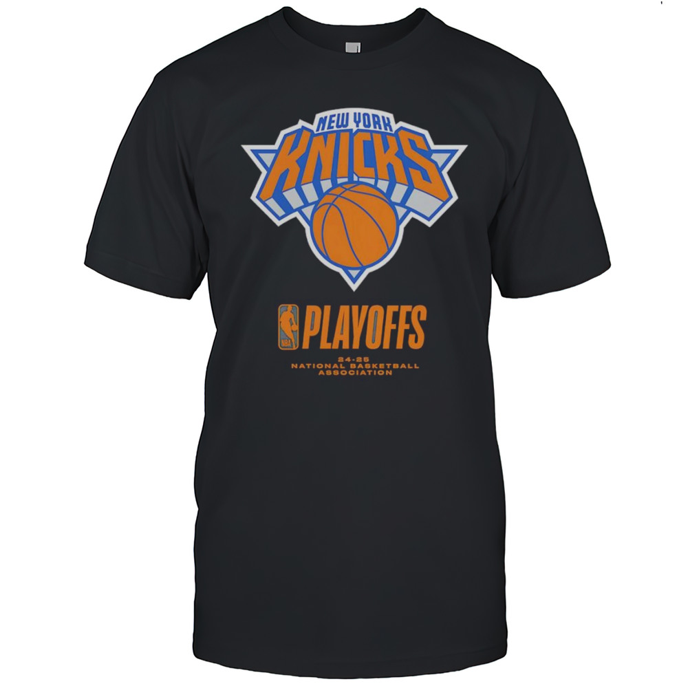 New York Knicks 2025 NBA Playoffs Alley Oop Shirt