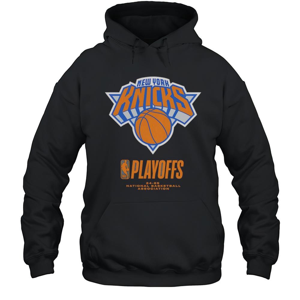 New York Knicks 2025 NBA Playoffs Alley Oop Shirt Unisex Hoodie
