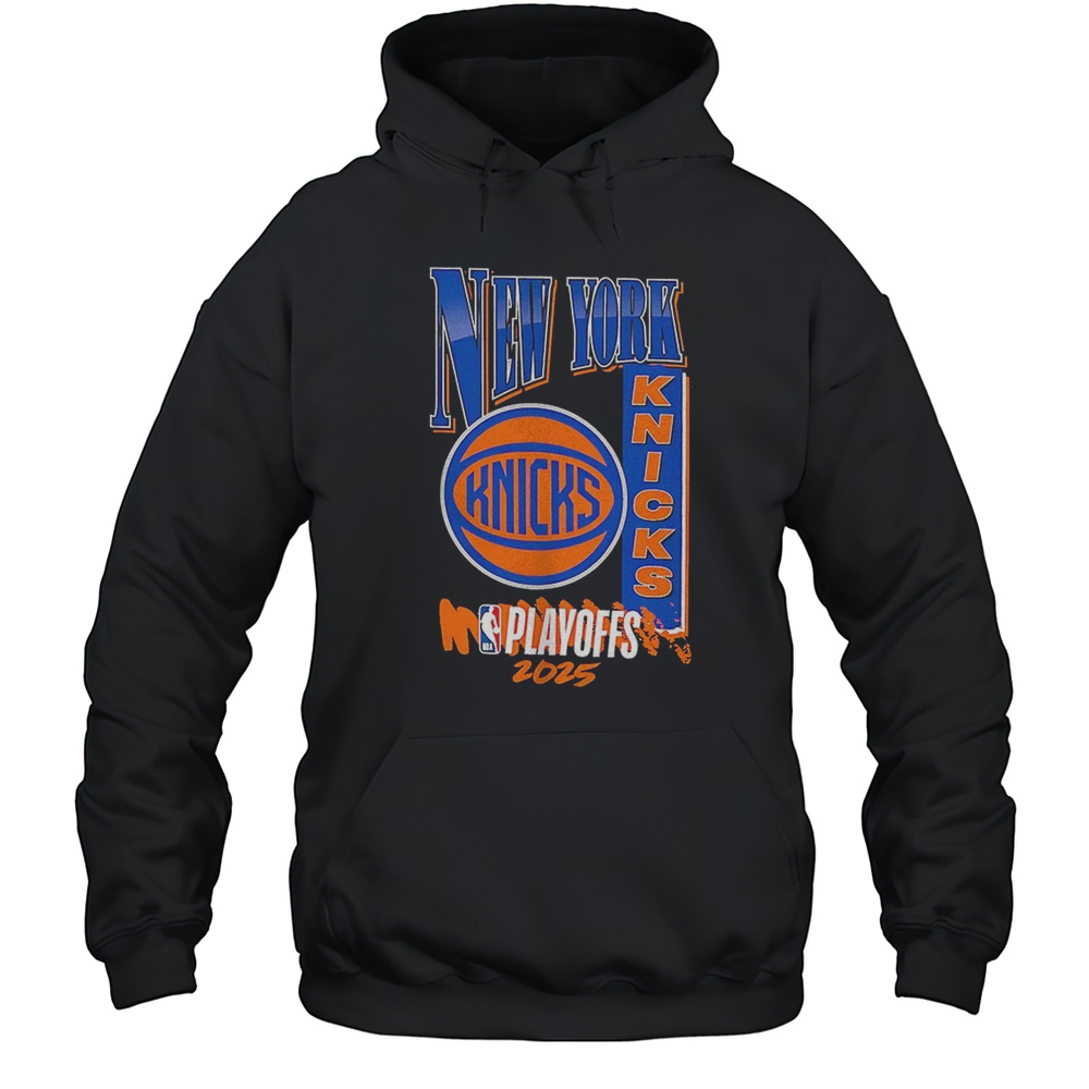 New York Knicks 2025 NBA Playoffs Hype Shirt Unisex Hoodie
