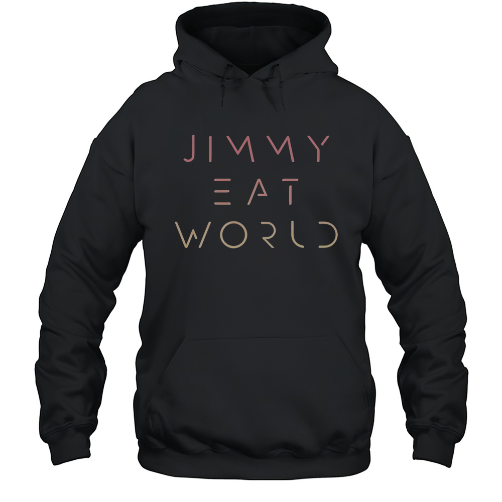 Official Jimmy Eat World Futuristic Logo T-Shirt Unisex Hoodie