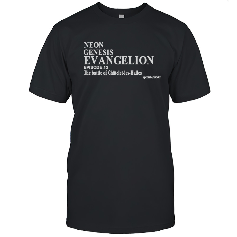 Official Neon Genesis Evangelion Episode 12 The Battle Of Chtelet-Les-Halles T-Shirt
