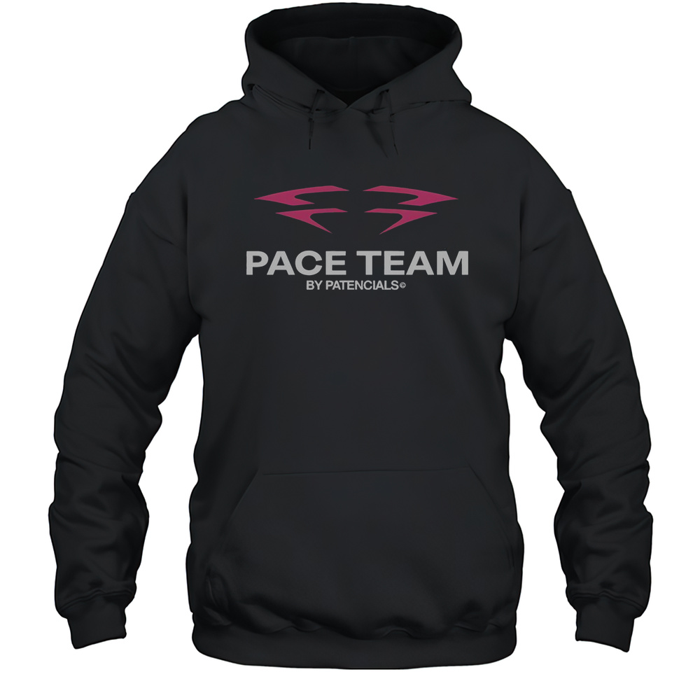 Official Pace Team Black T-Shirt Unisex Hoodie