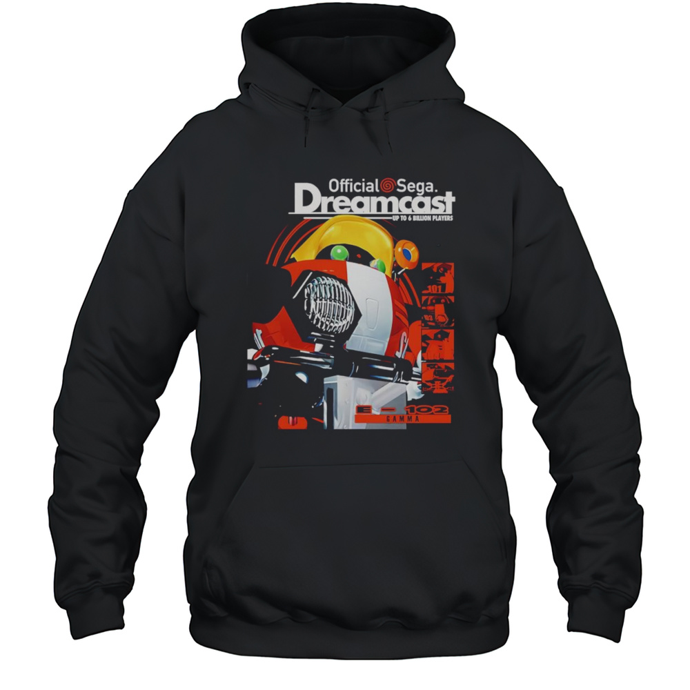 Official Sega Dreamcast E-102 Gamma Shirt Unisex Hoodie