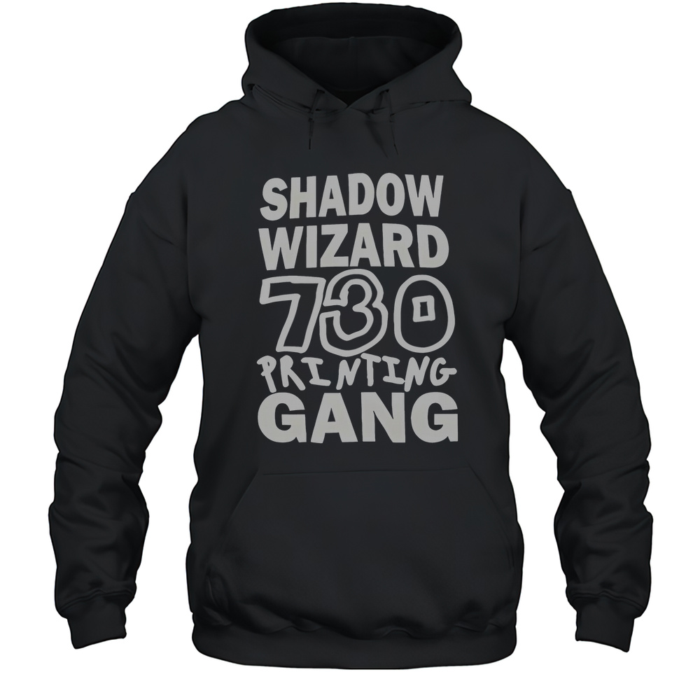 Official Shadow Wizard 730 Printing Gang T-Shirt Unisex Hoodie