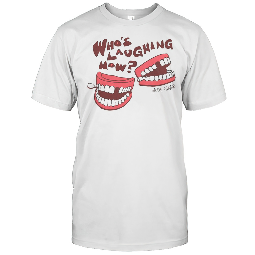 Official Whos Laughing Now Horizon Mayday Parade T-Shirt