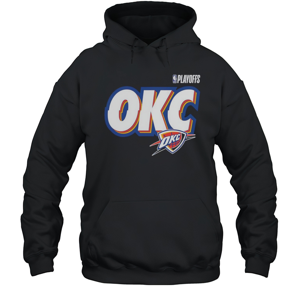 Oklahoma City Thunder 2025 NBA Playoffs OKC Shirt Unisex Hoodie