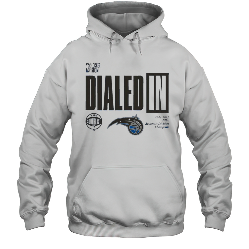 Orlando Magic 2025 Southeast Division Champions Locker Room Shirt Unisex Hoodie