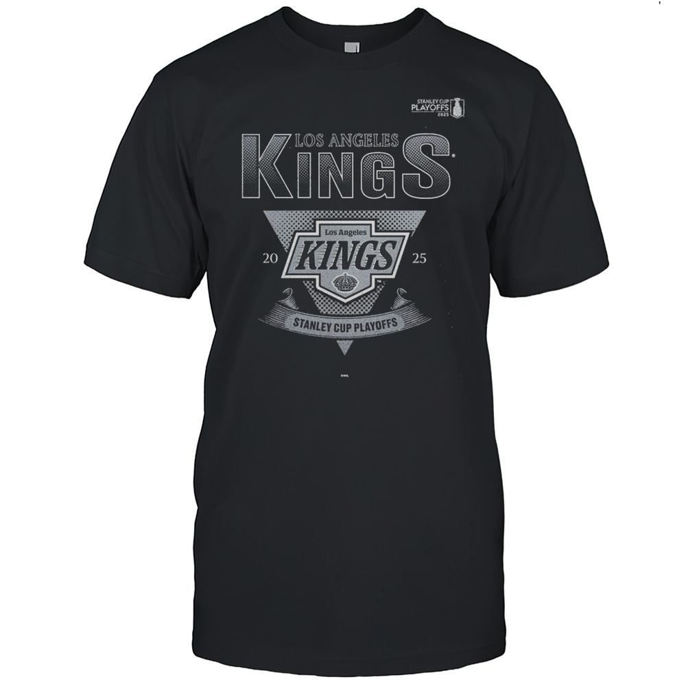 Os Angeles Kings 2025 Stanley Cup Playoffs Crossbar Tri-Blend Shirt