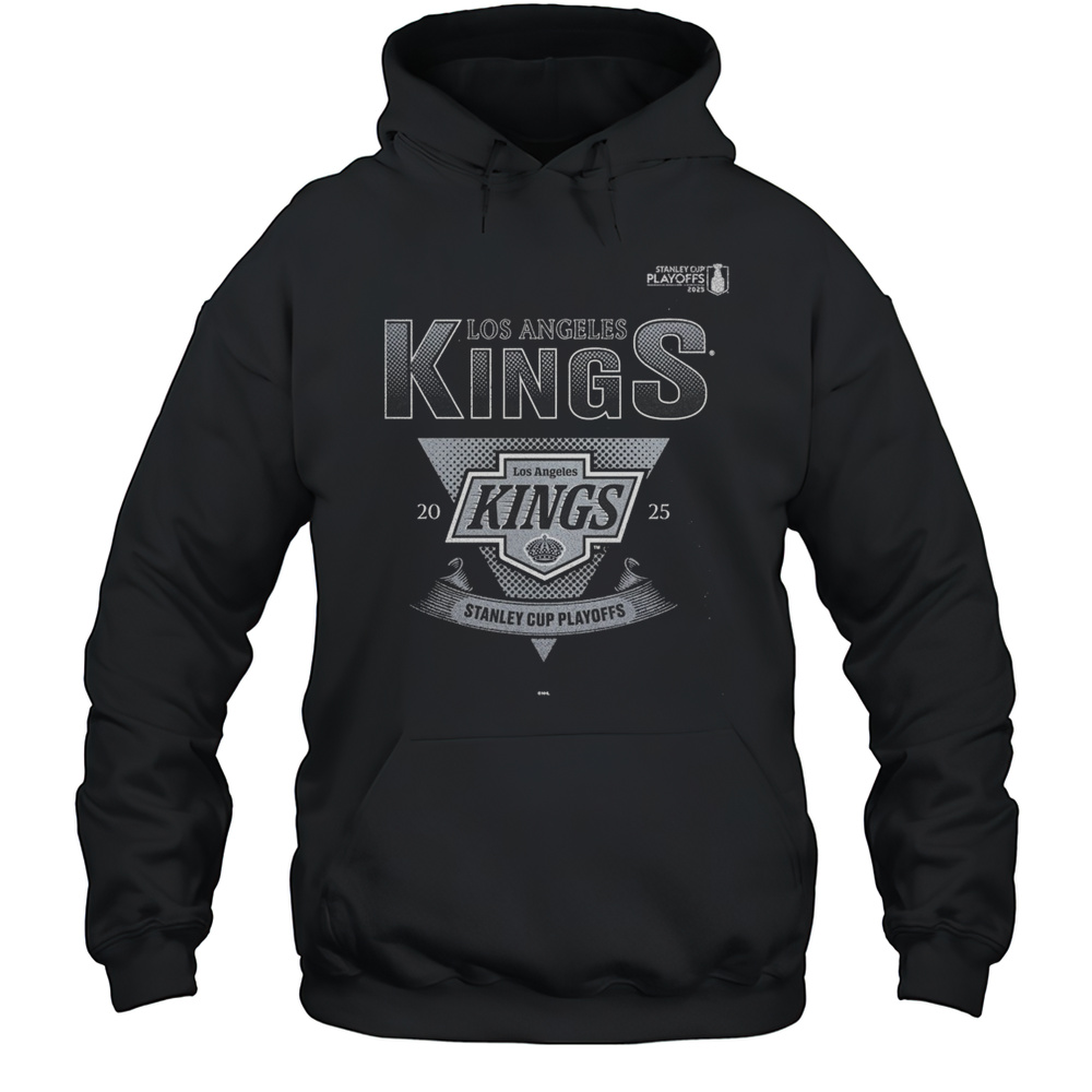 Os Angeles Kings 2025 Stanley Cup Playoffs Crossbar Tri-Blend Shirt Unisex Hoodie