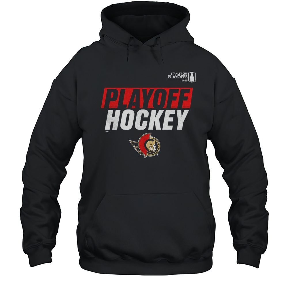 Ottawa Senators 2025 Stanley Cup Playoffs Hockey Shirt Unisex Hoodie