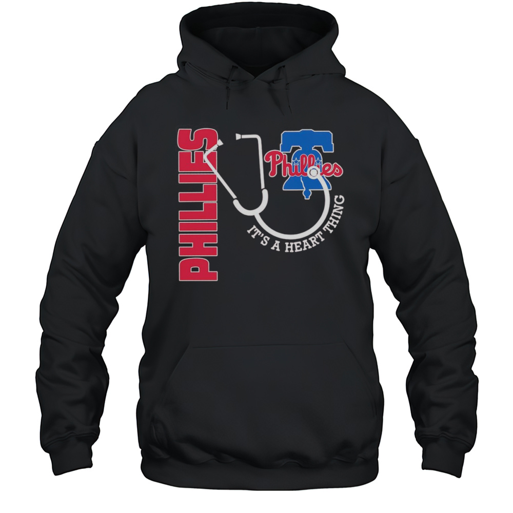 Philadelphia Phillies Its A Heart Thing Shirt Unisex Hoodie