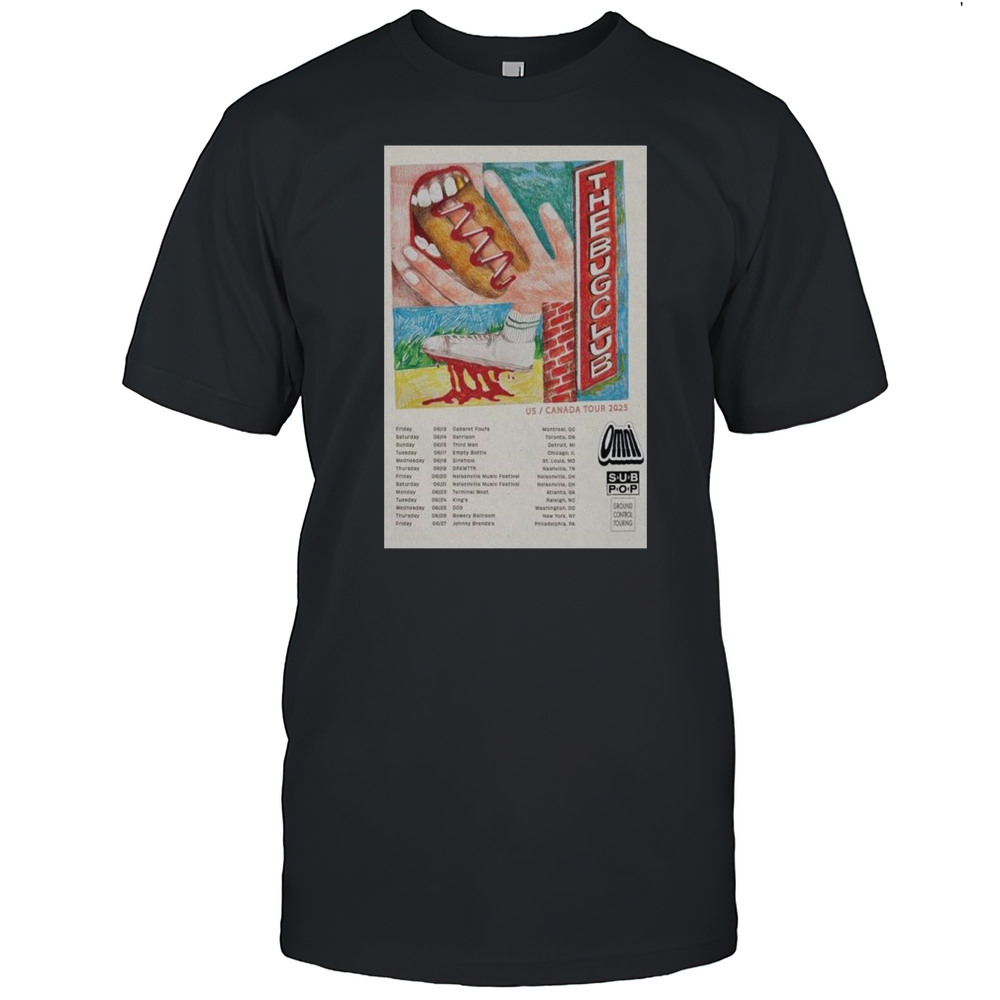 The Bug Club US Canada Tour 2025 T-shirt