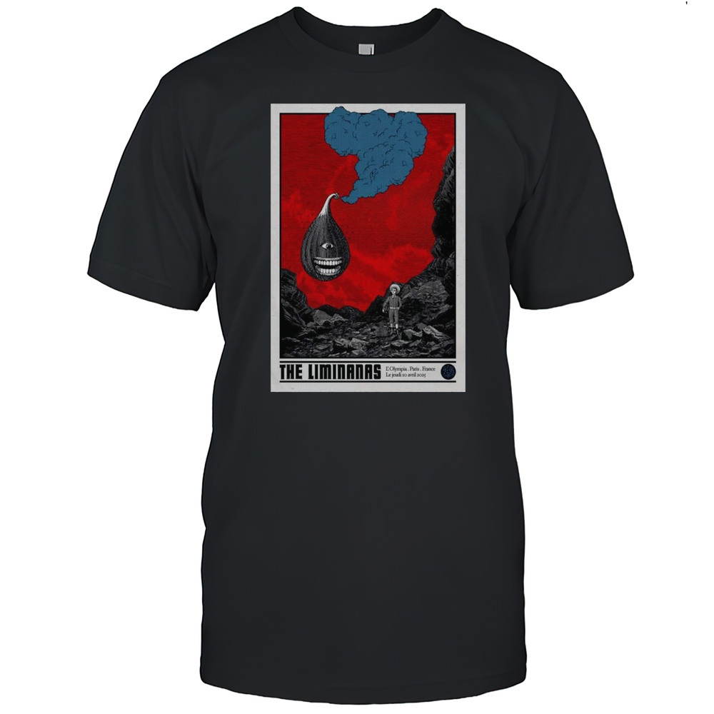 The Liminanas 4-10-2025 Paris Tour Shirt