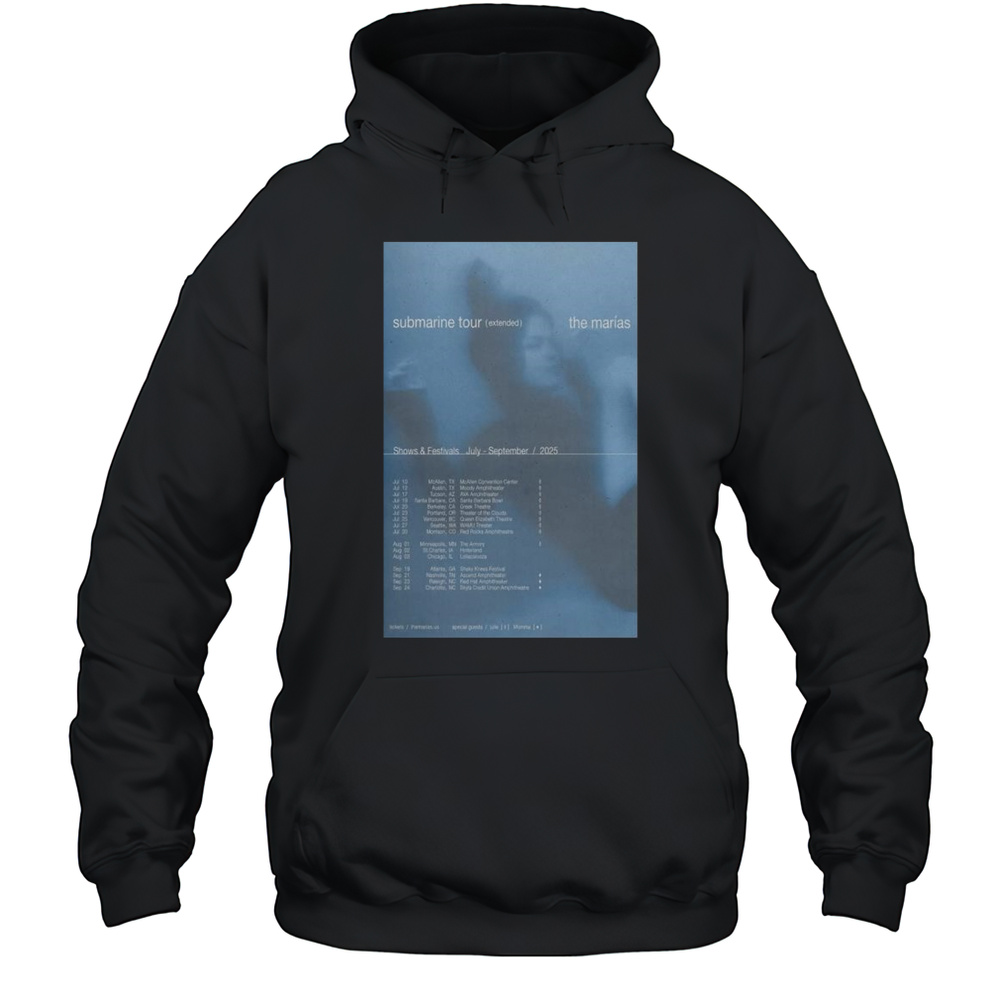The Maras Submarine Tour July-Sep 2025 Show And Festivals T-shirt Unisex Hoodie