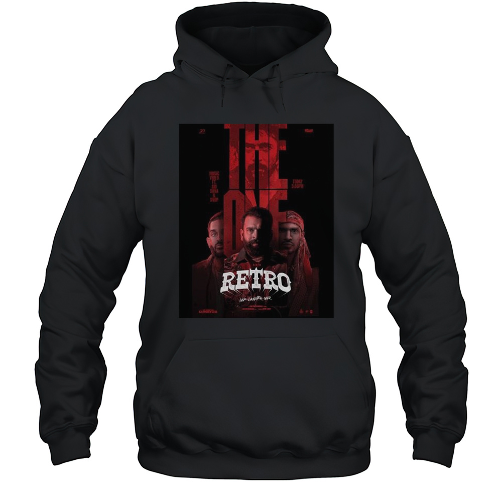 The One Retro Love-Laughter-War Music Video Ft. Sid Sana  SVDP In Cinemas 1 May 2025 T-shirt Unisex Hoodie
