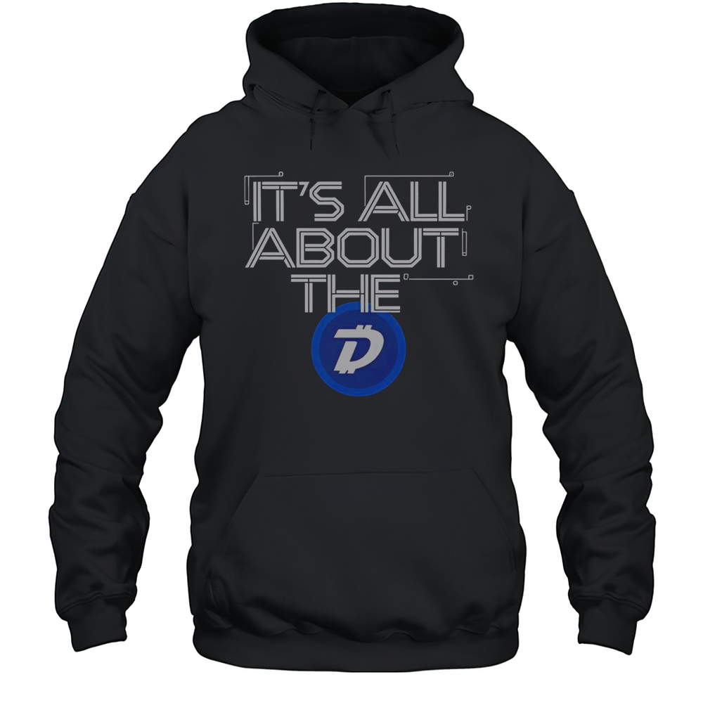 Top Its All About The D Digibyte Logo T-Shirt Unisex Hoodie