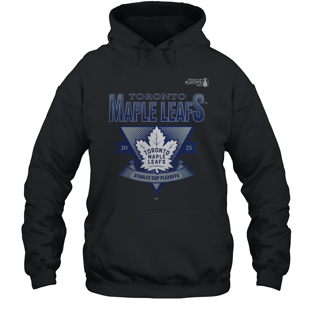 Toronto Maple Leafs 2025 Stanley Cup Playoffs Crossbar Tri-Blend Shirt Unisex Hoodie