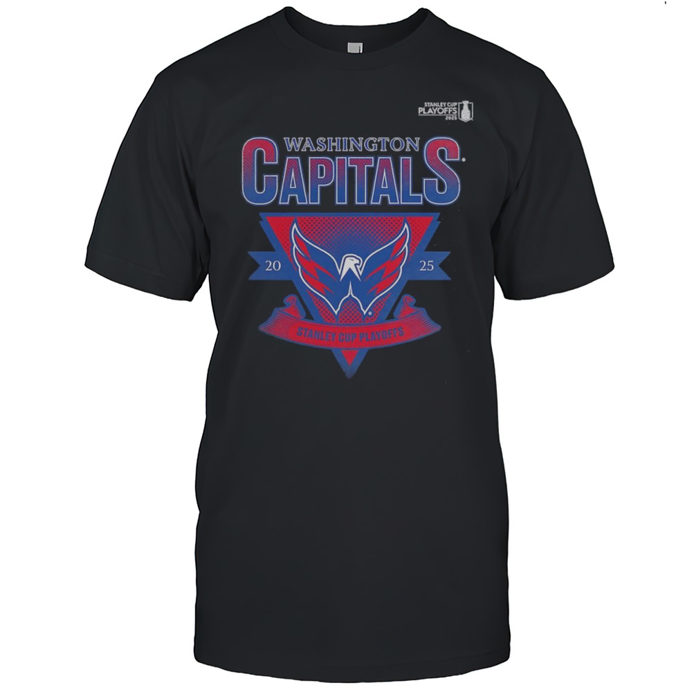 Washington Capitals 2025 Stanley Cup Playoffs Crossbar Shirt