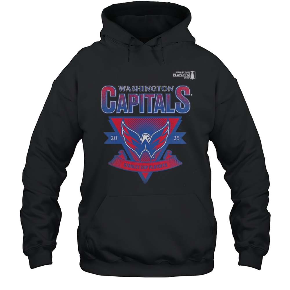 Washington Capitals 2025 Stanley Cup Playoffs Crossbar Shirt Unisex Hoodie