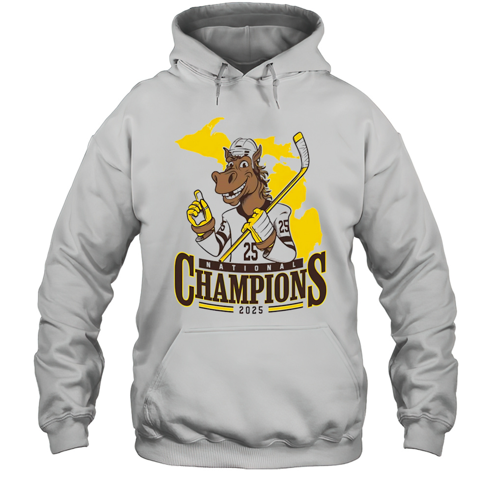 Western Michigan Broncos National Champions 2025 Shirt Unisex Hoodie