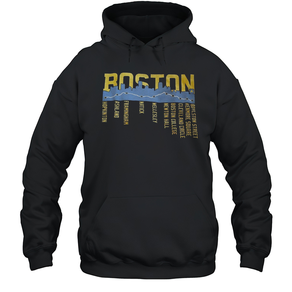 Boston Marathon Shirt Unisex Hoodie