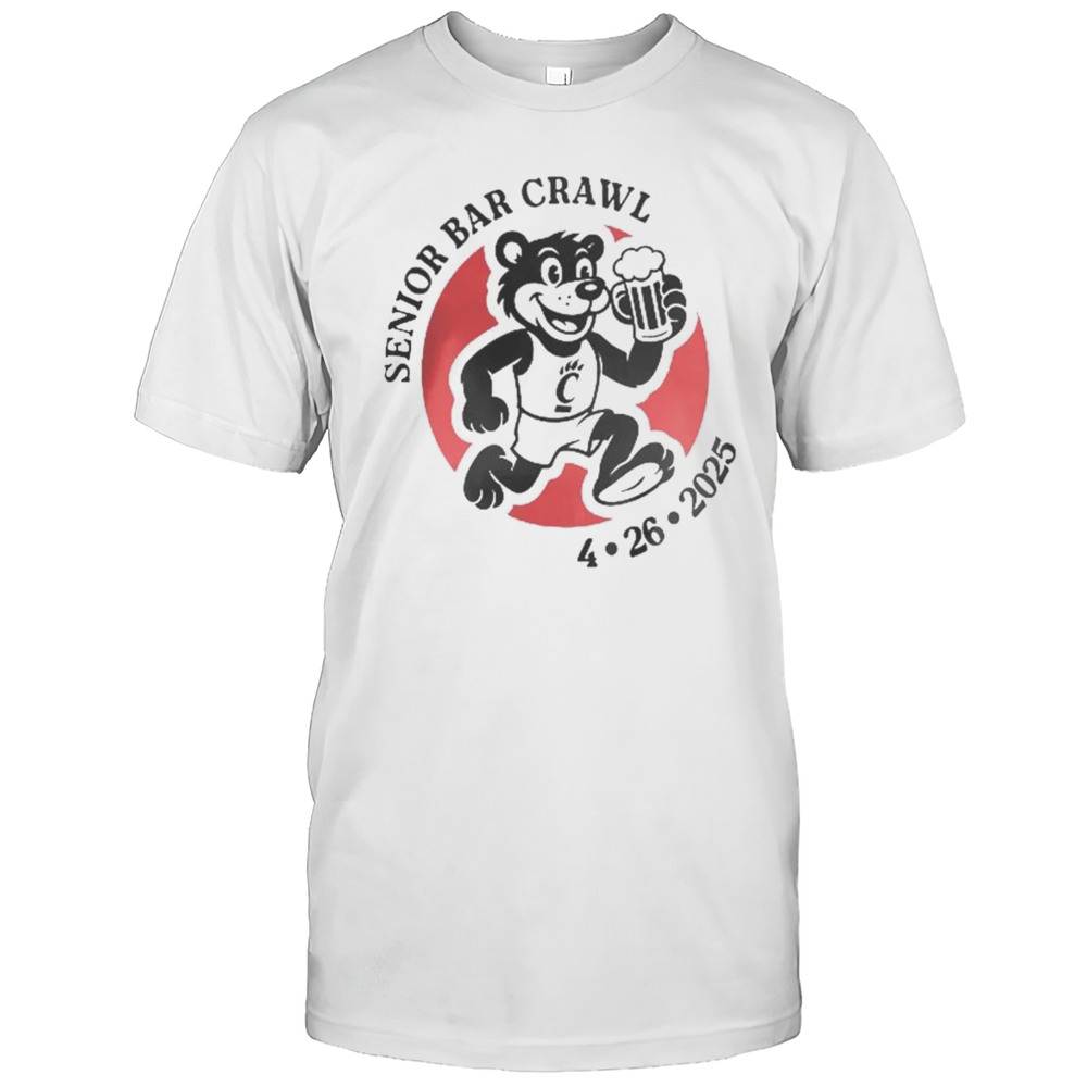 Cincinnati Senior Bar Crawl 4-26-2025 Shirt