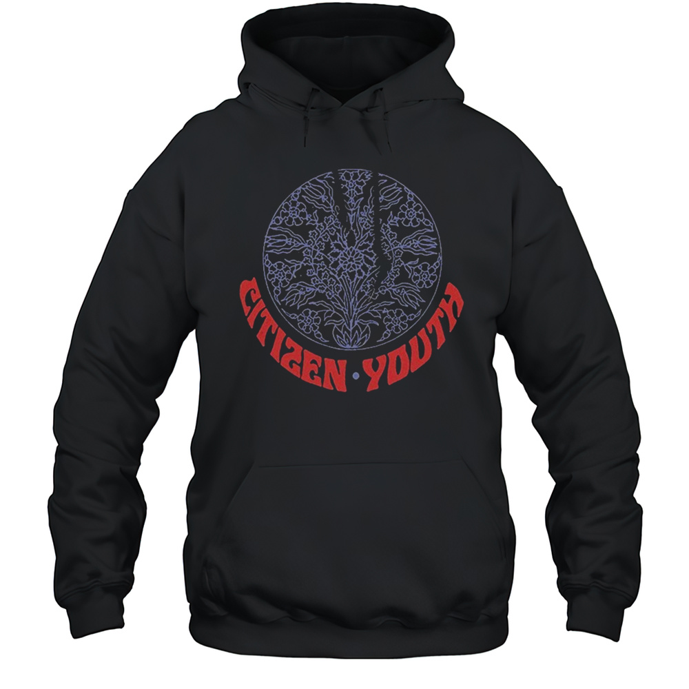 Citizen Youth Flower T-shirt Unisex Hoodie
