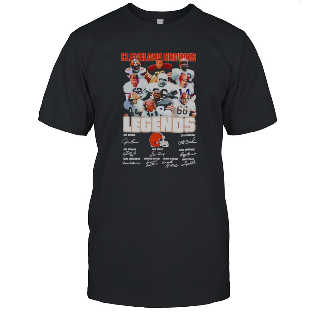 Cleveland Browns Legends Players Signature Shirt