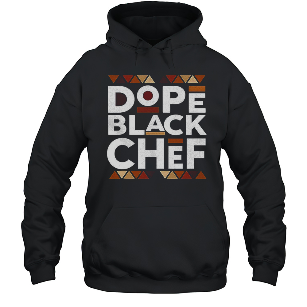 Dope Black Chef Shirt Unisex Hoodie