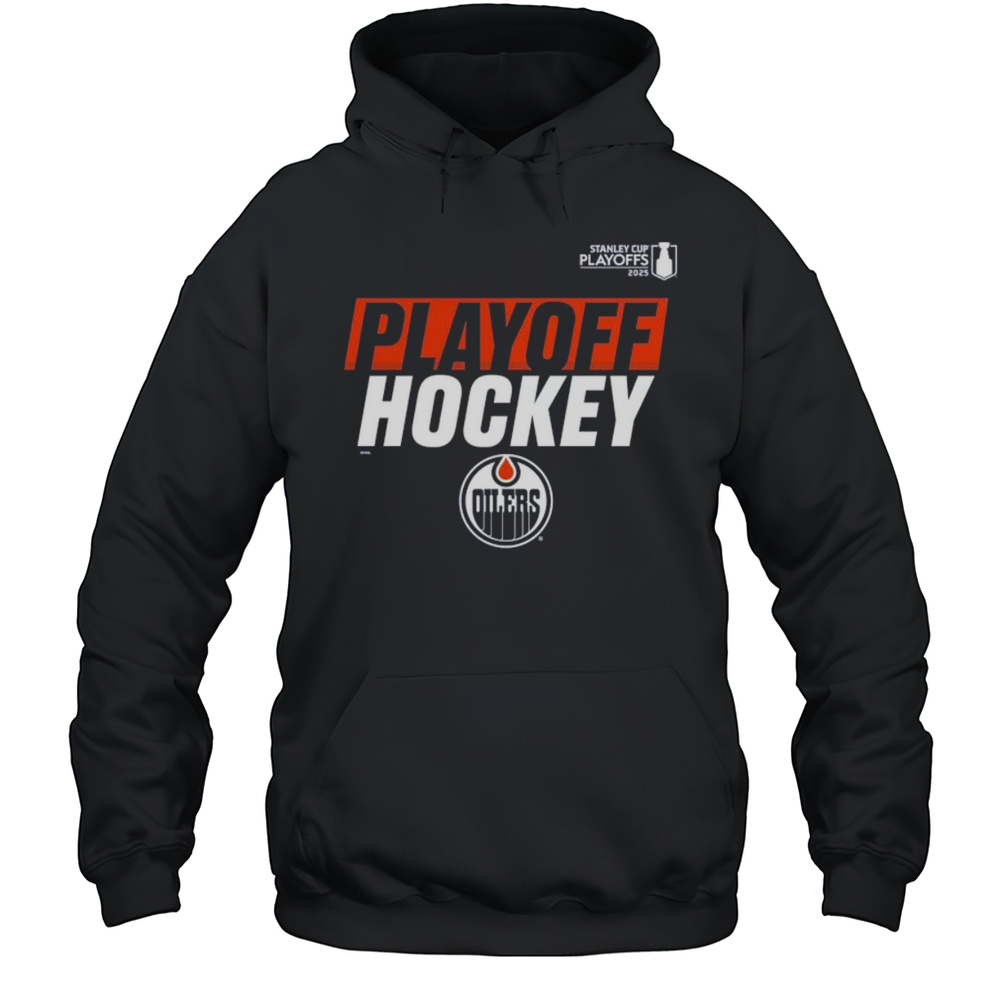 Edmonton Oilers 2025 Stanley Cup Playoffs Blue Cotton Participant Shirts Unisex Hoodie