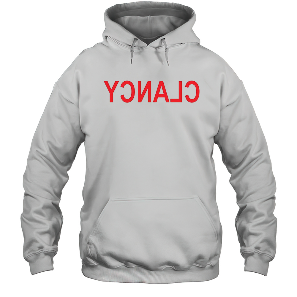 Eggtyler Tylerrjoseph Wearing Clancy Shirt Unisex Hoodie