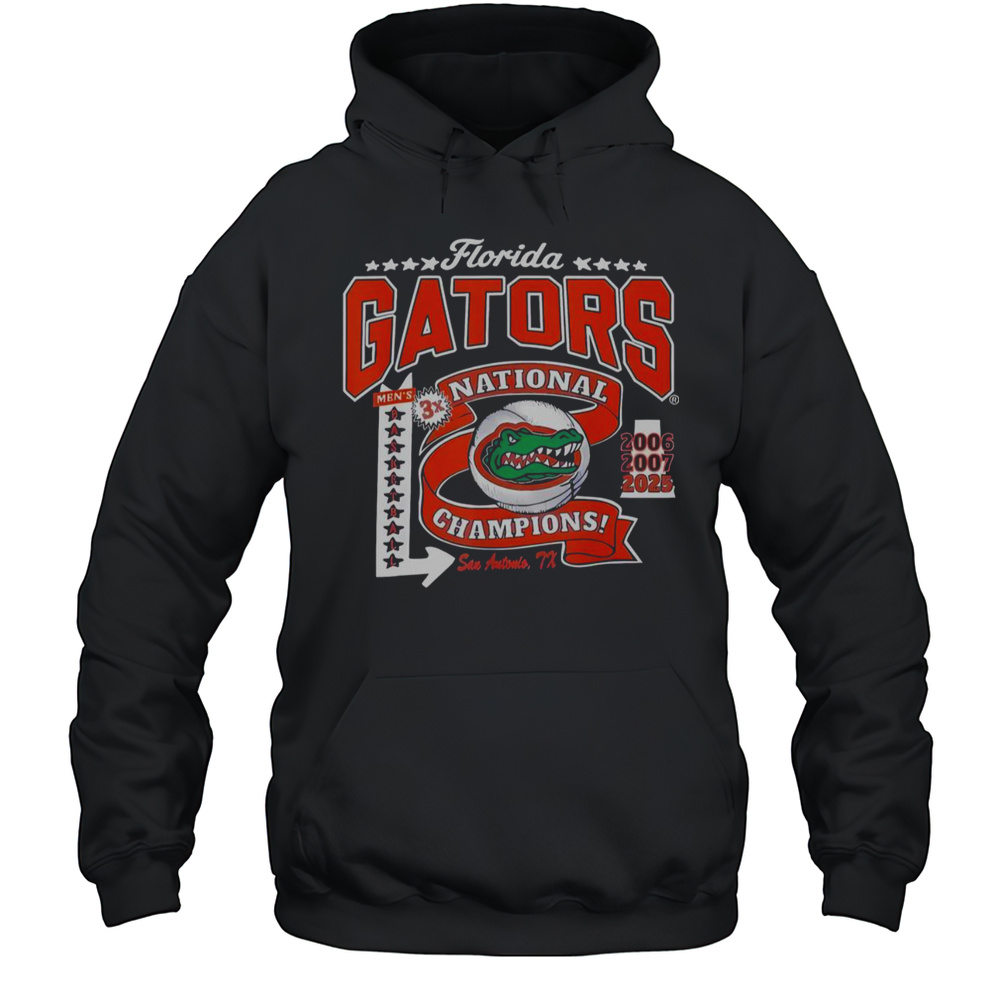 Florida Gators National Champs 2025 Basketball Stars San Antonio 2006 2007 2025 T-Shirt Unisex Hoodie