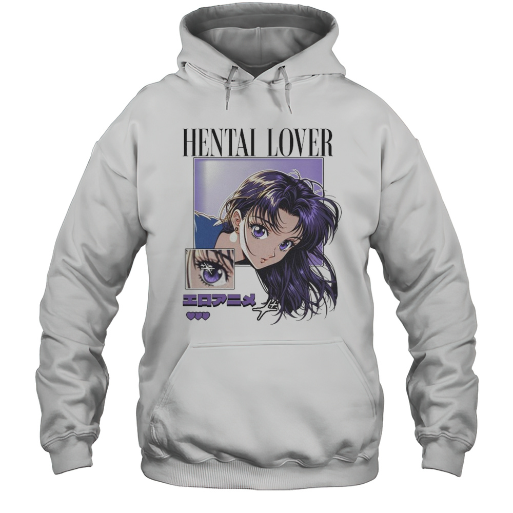 Hentai Lover Waifu Anime T-shirt Unisex Hoodie