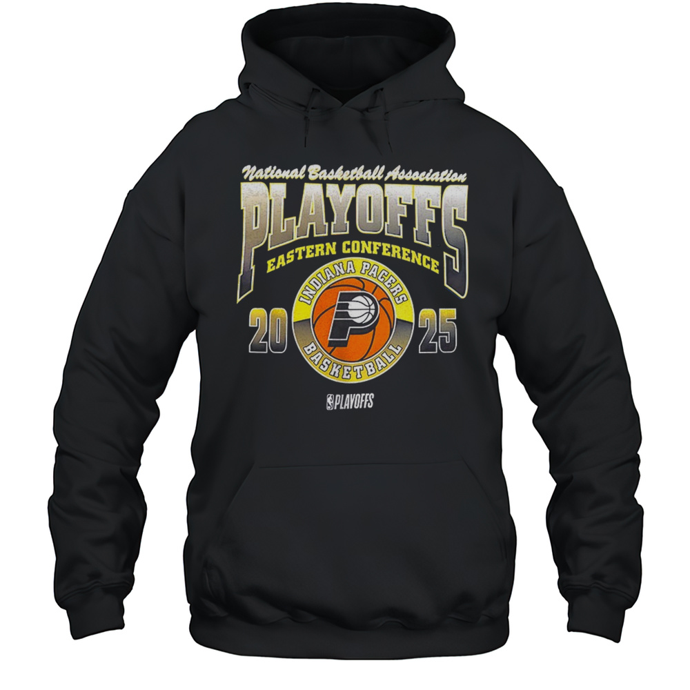 Indiana Pacers Basketball 2025 NBA Playoffs Shirt Unisex Hoodie