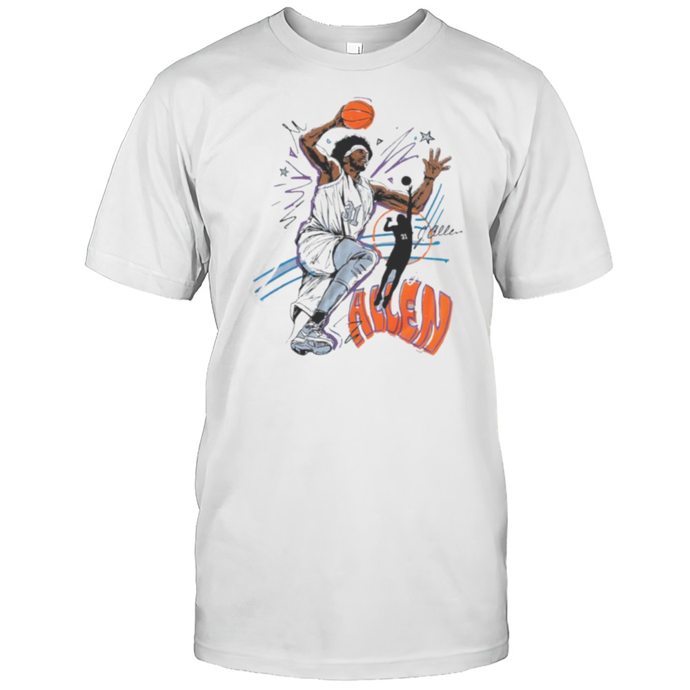 Jarrett Allen Cleveland Cavaliers Art Shirt