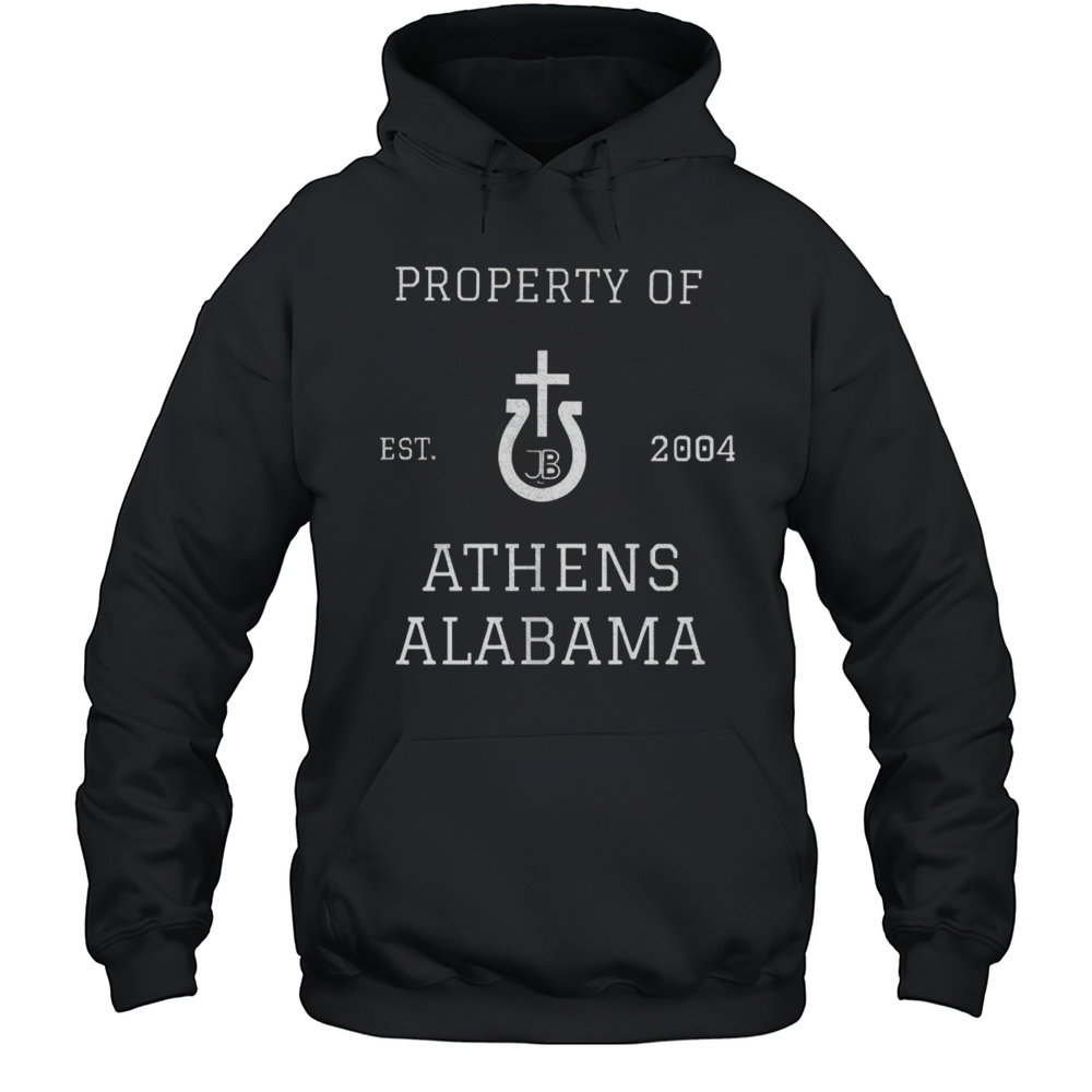 Jaxon Blade Property Of Athens Alabama Est 2004 Shirt Unisex Hoodie