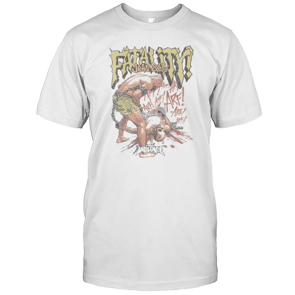 Jean Silva Fatality ARF ARF Full Violence Graphic T-shirt