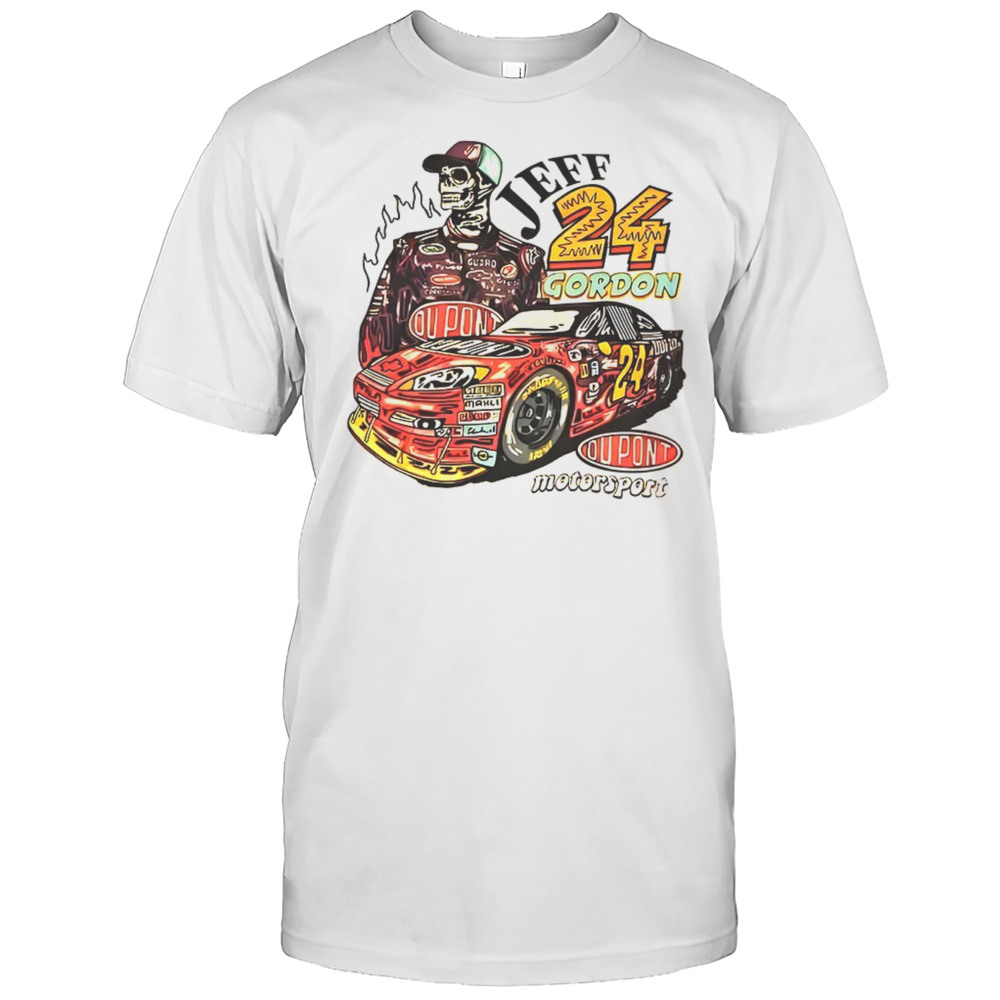 Jeff Gordon NASCAR Skull Motorsport Shirt
