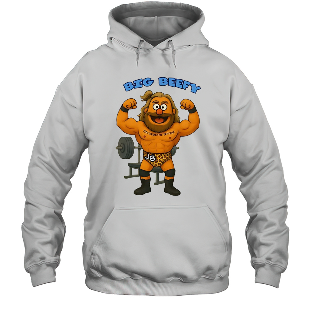 Jeffbaker Wrestler Waka Waka Big Beefy Shirt Unisex Hoodie