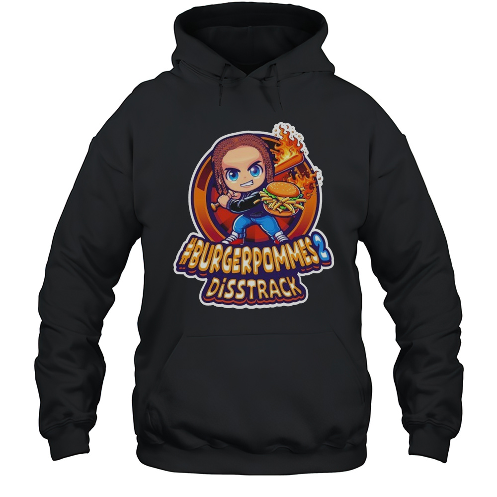 Leontin Burgerpommes 2 Disstrack T-Shirt Unisex Hoodie