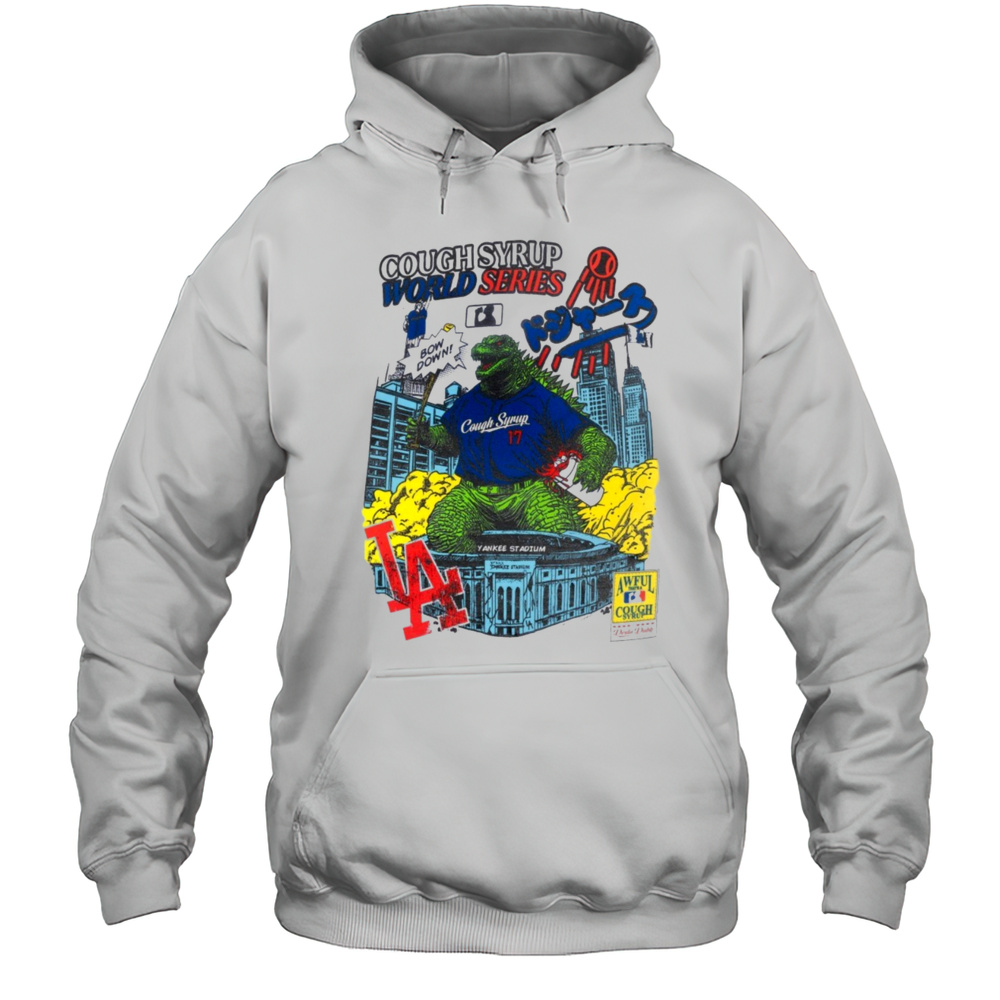 Los Angeles Dodgers Cough Syrup World Series Shirt Unisex Hoodie